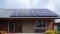 Solarpanale auf dem Hausdach