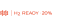 Das Bild zeigt das H2 ready 20% Logo, was bedeutet, dass das Gerät mit bis zu 20% beigemischtem Wasserstoff betrieben werden kann.